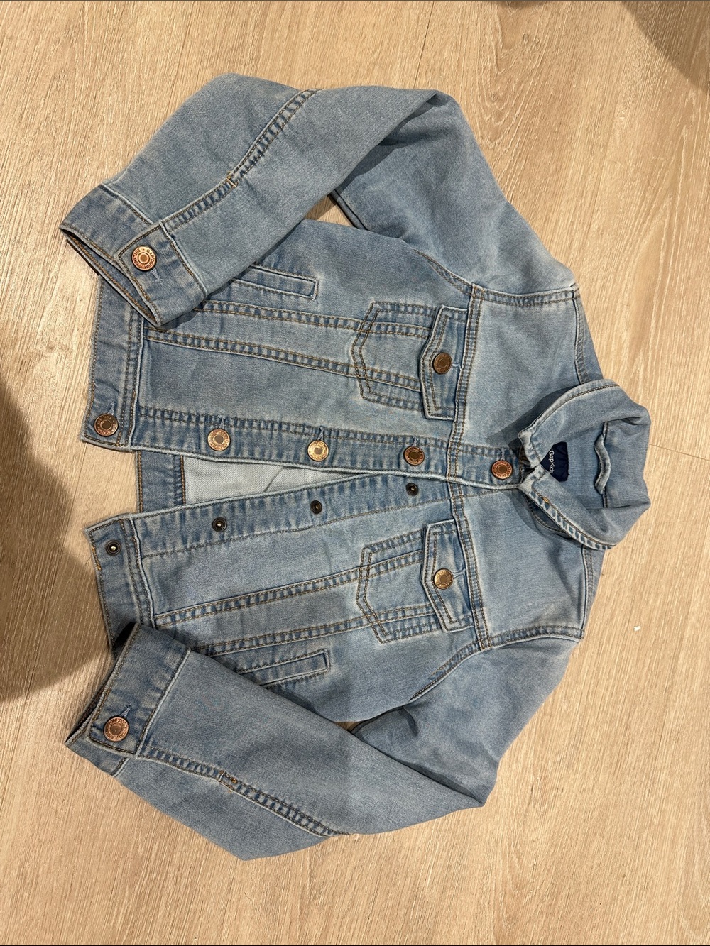 GAP Light Blue Kids Denim Trucker Jacket